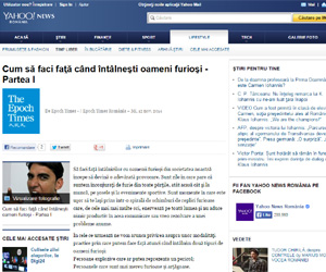 Aparitie media Yahoo! News Romania